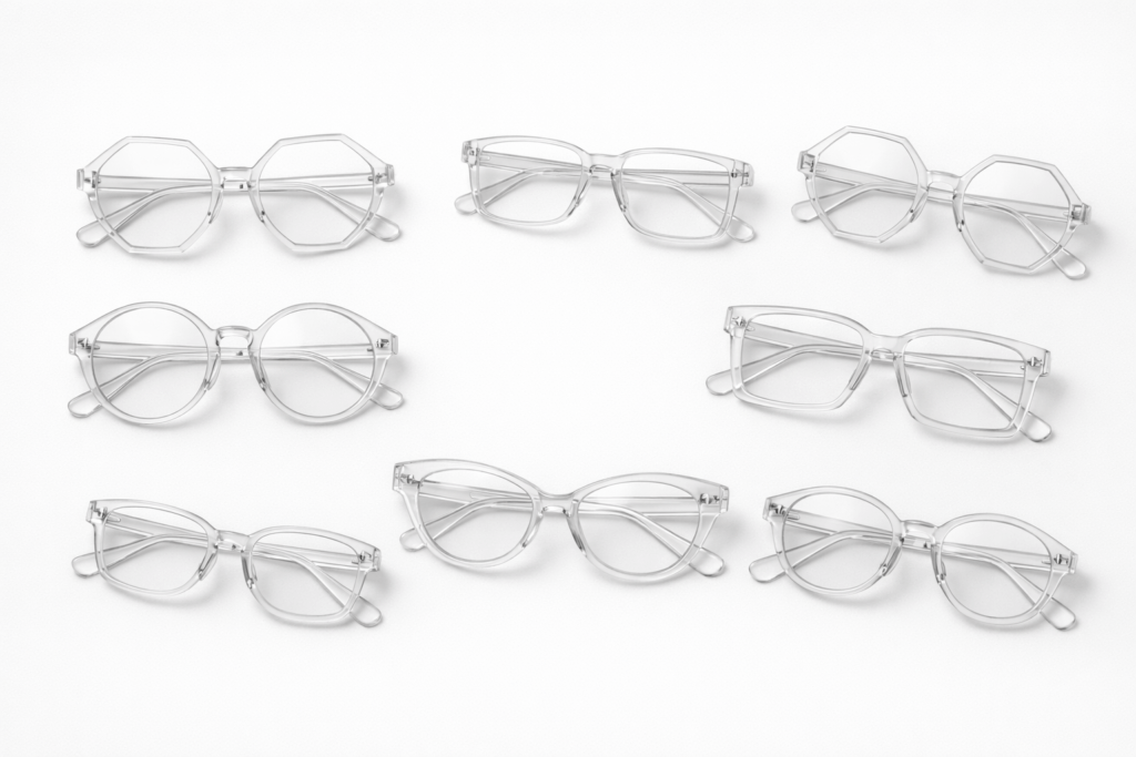 5 Bingkai Kacamata Geometric Transparan yang Wajib Dicoba di 2026