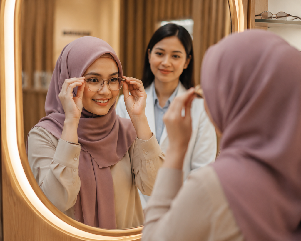 Tren Kacamata Ramah Hijab Makin Diminati, Ini Alasan Sebenarnya 3 Tren Kacamata Ramah Hijab Makin Diminati, Ini Alasan Sebenarnya